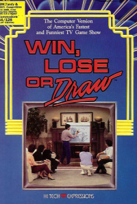Win, Lose or Draw Commodore 64 US box art